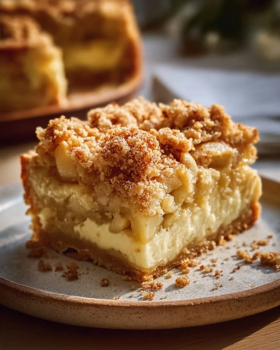 Apfelkuchen vom Blech frisch gebacken mit Äpfeln und Zimt