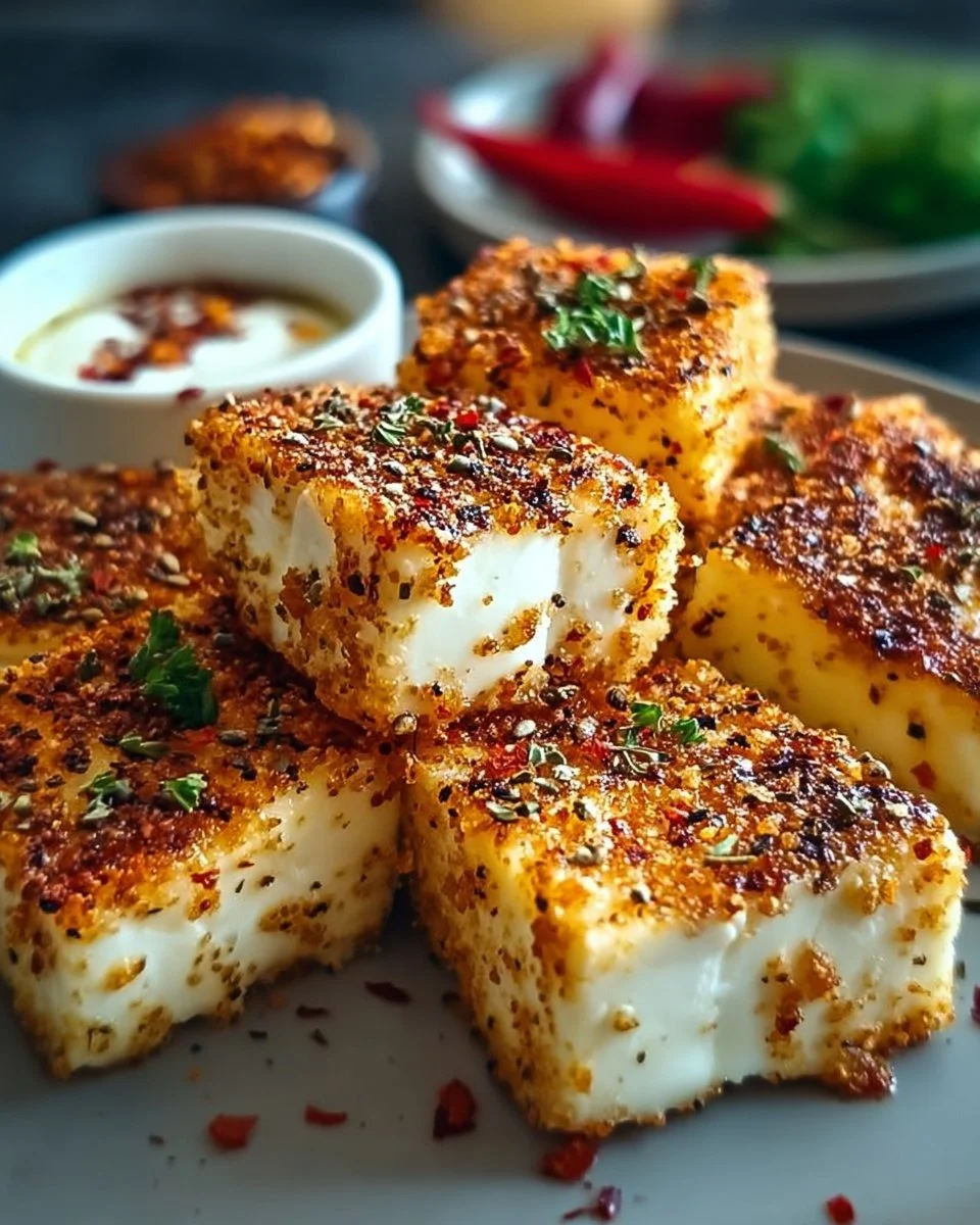 Crispy Feta aus dem Airfryer