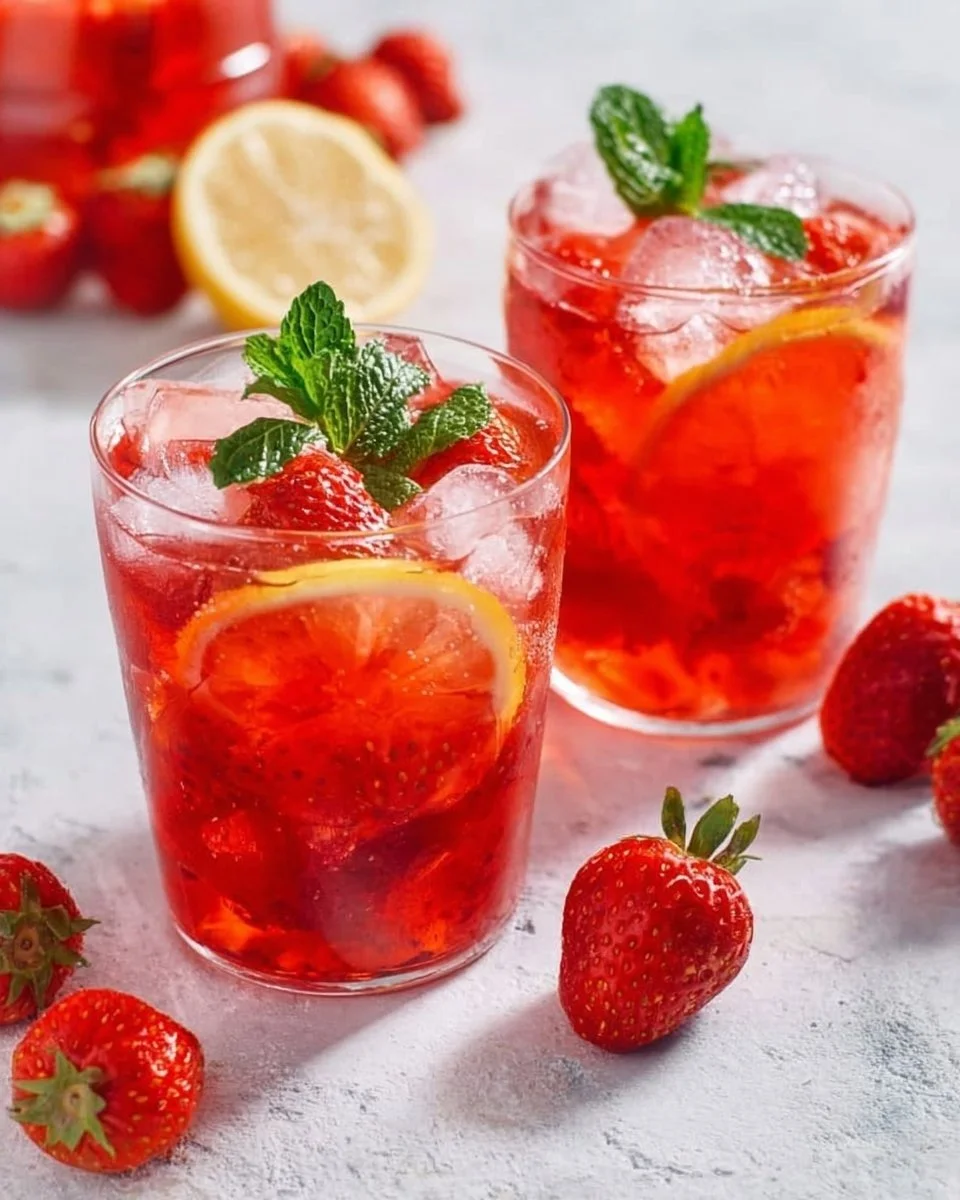 Erdbeer Limonade
