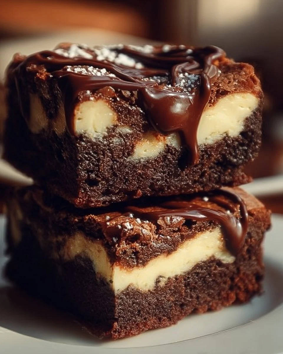 Frischkäse-Brownies