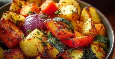 Köstliche Gemüse Snacks, frisch zubereitet im Airfryer.