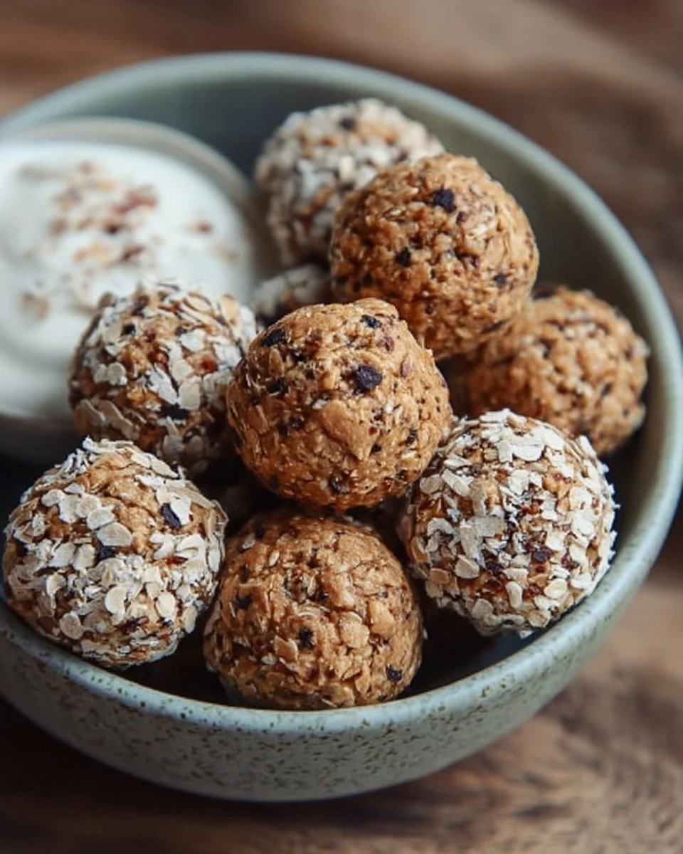 Herzhafte Protein-Snackbällchen