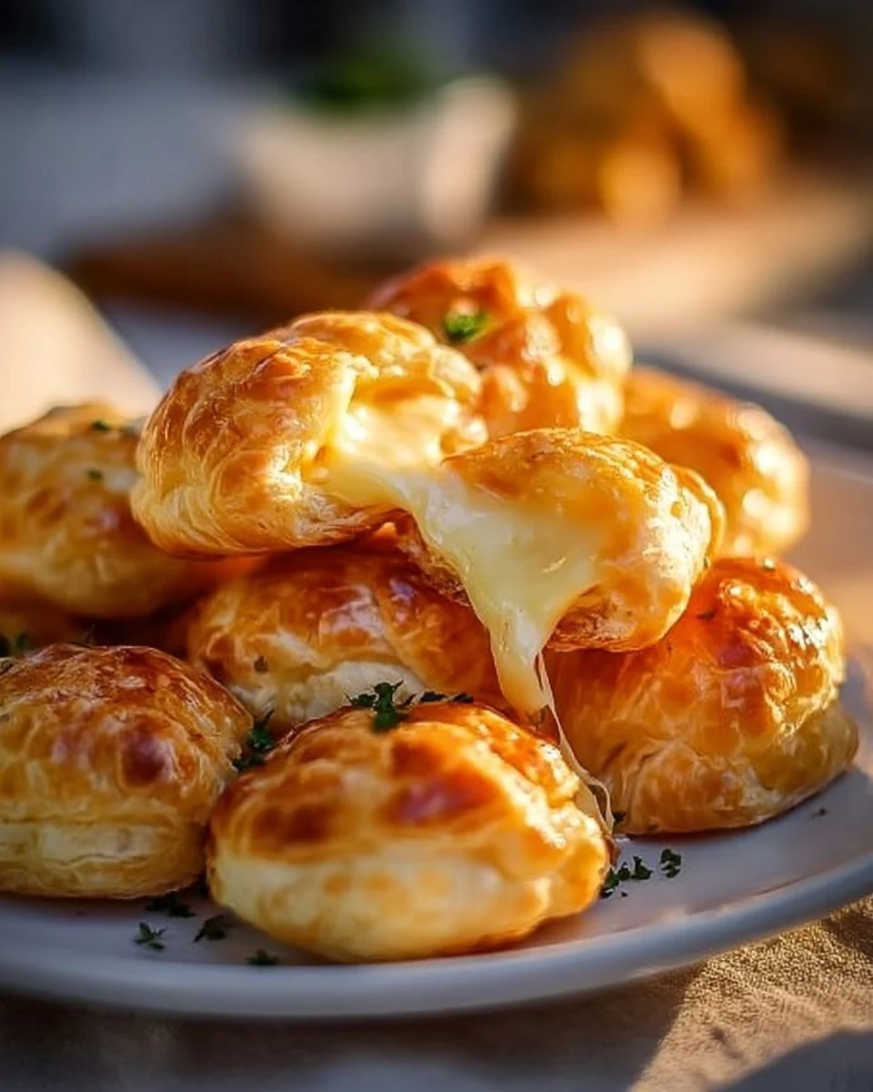 Käse Puff Snacks