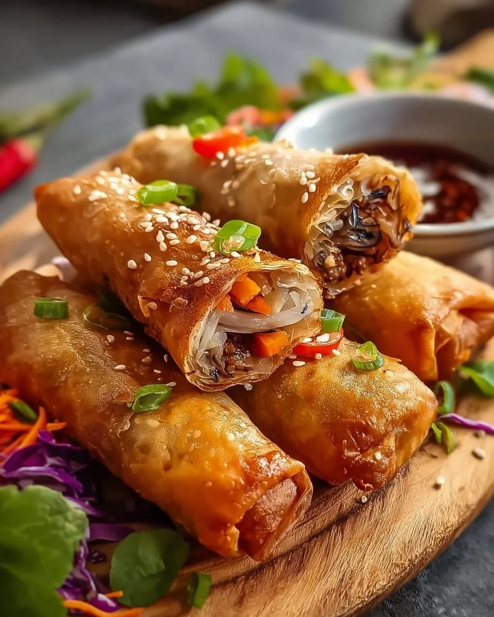 Knusprige Frühlingsrollen