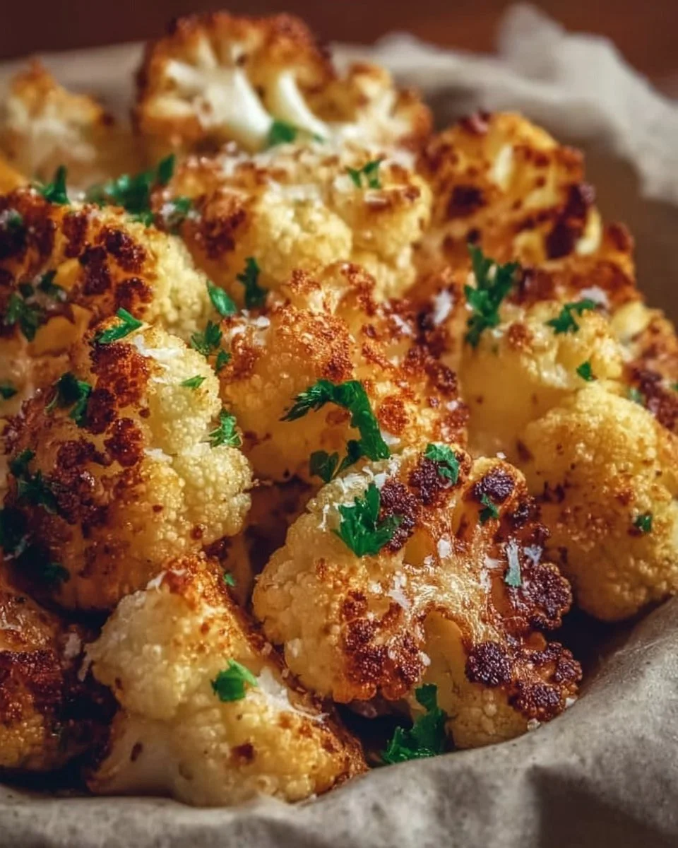 Knuspriger Blumenkohl aus dem Airfryer