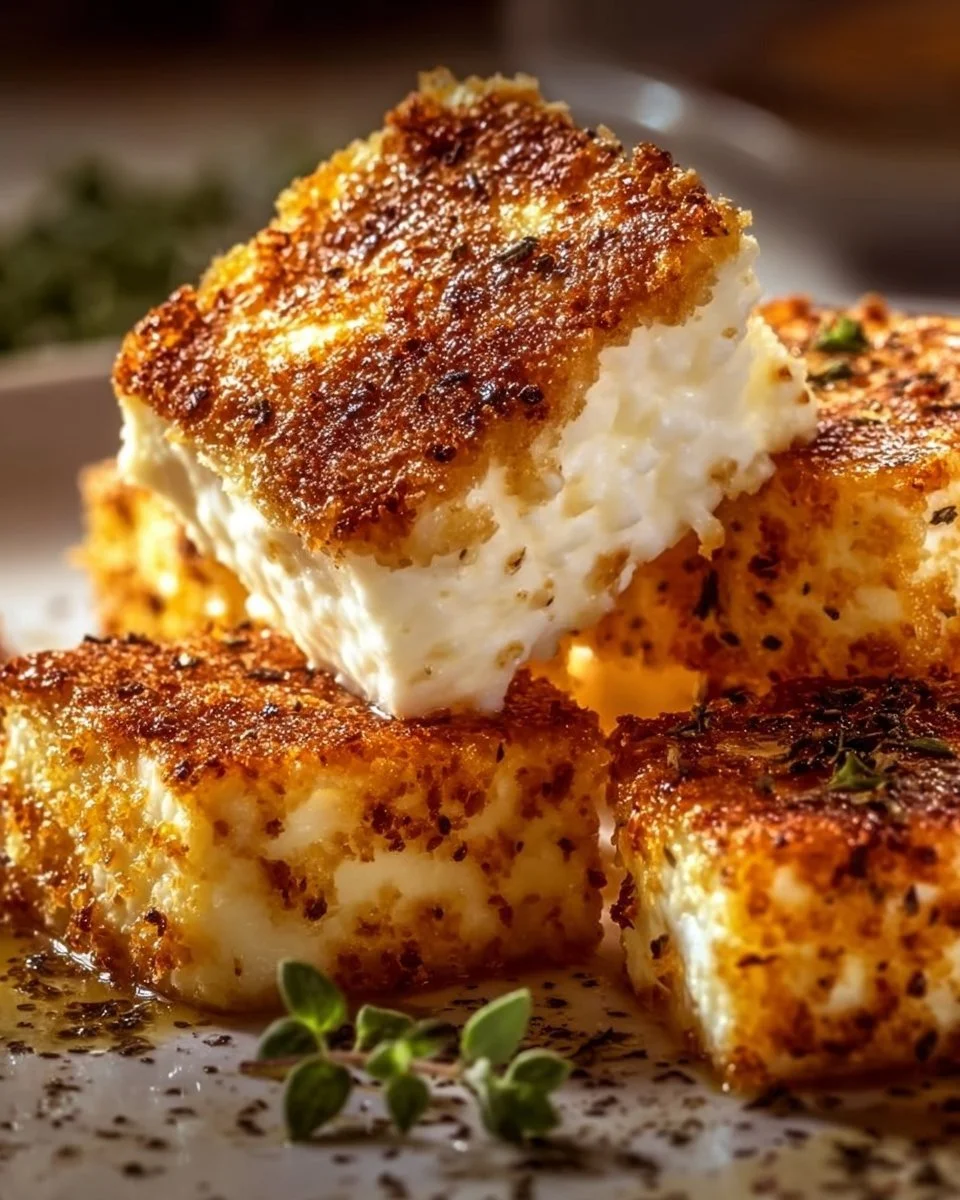 Knuspriger Feta aus dem Airfryer