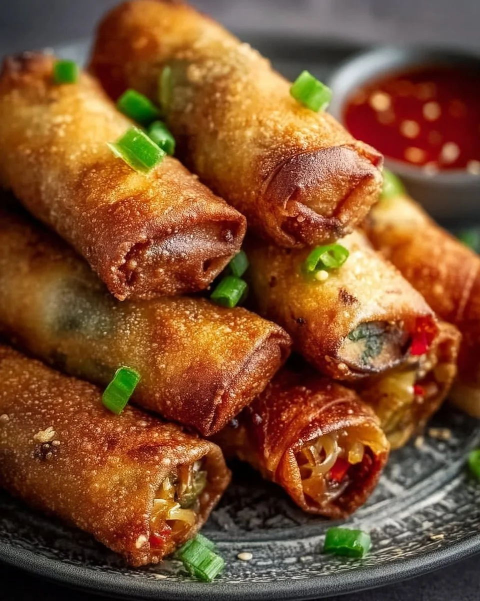 Köstliche Frühlingsrollen aus dem Airfryer