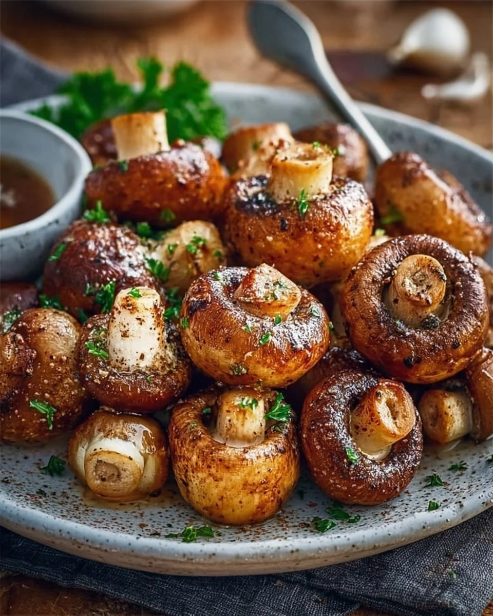 Pilze aus der Heißluftfritteuse