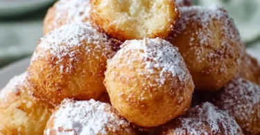 Quarkbällchen aus dem Airfryer, knusprig und lecker zubereitet