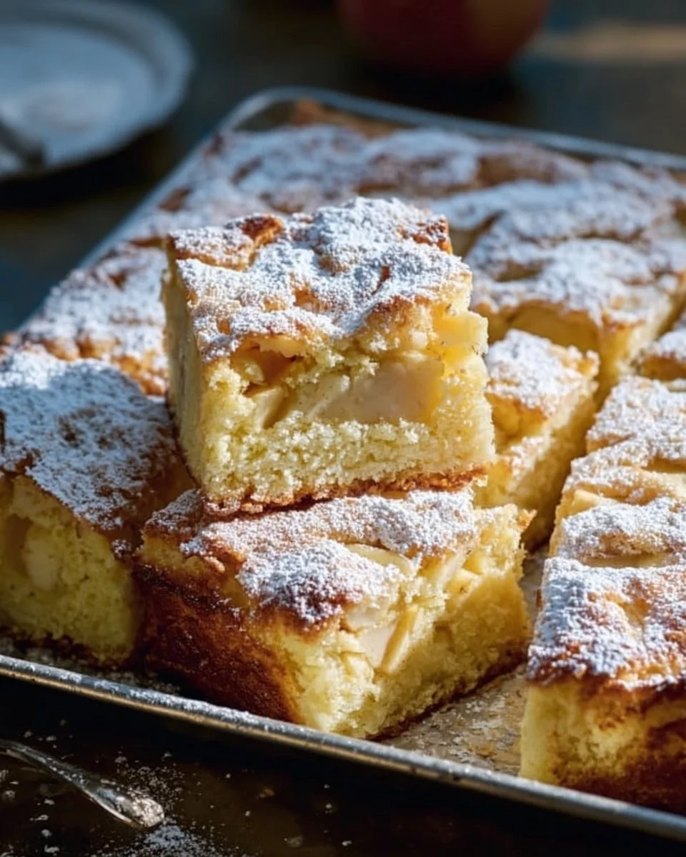 Ruck Zuck Apfelkuchen vom Blech