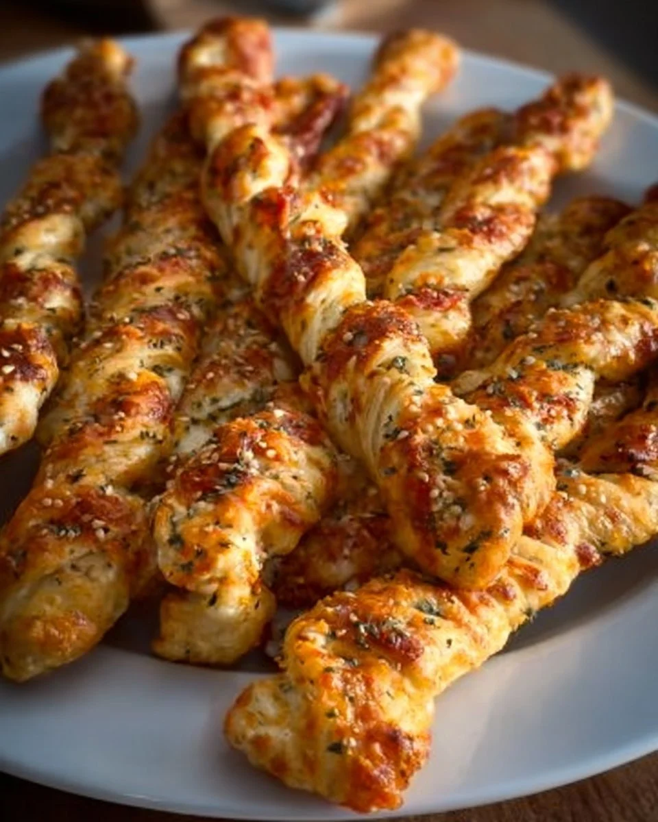 Schnelle Pizzastangen