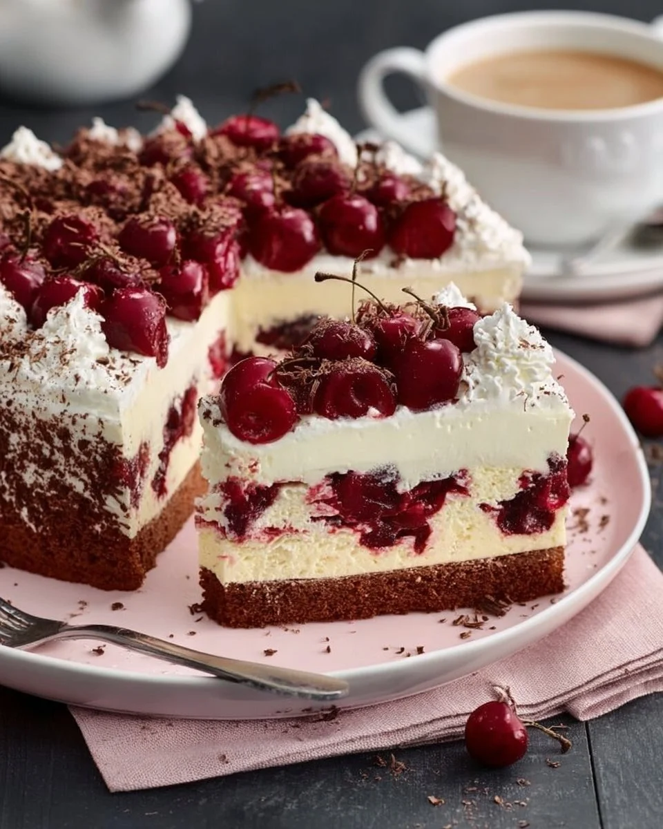 Schwarzwälder Kirschtorte vom Blech