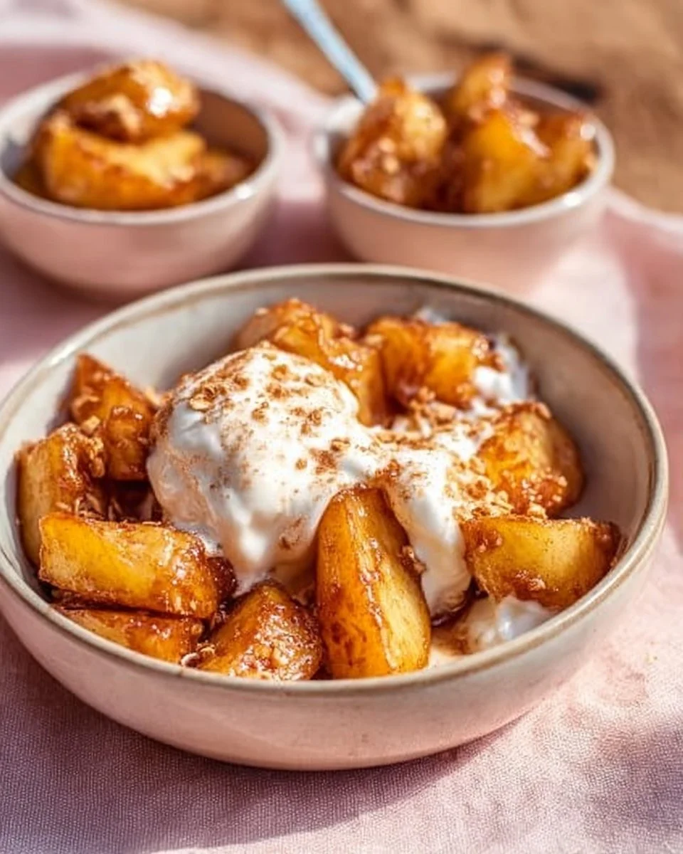 Baked Apples from the Hot Air Fryer