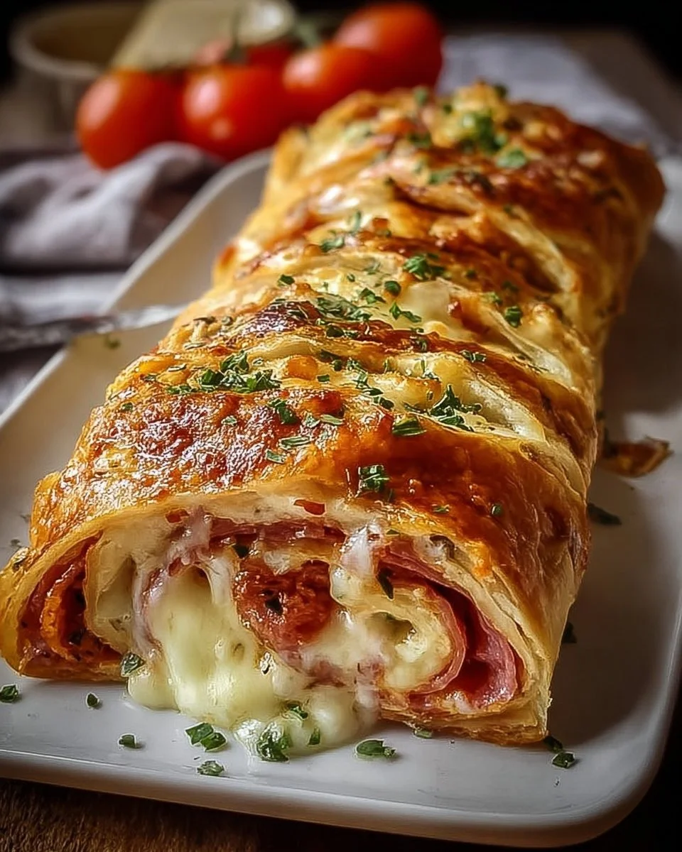 Blätterteig-Stromboli