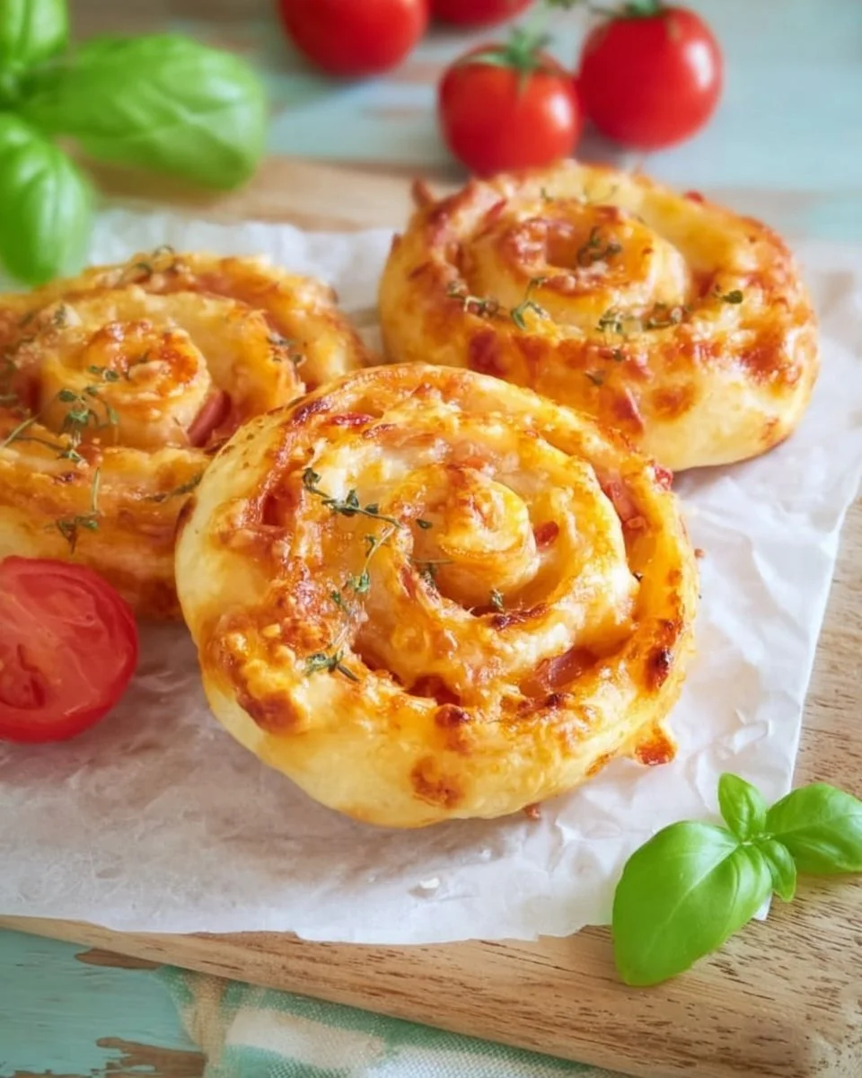 Blätterteigschnecken vegetarisch