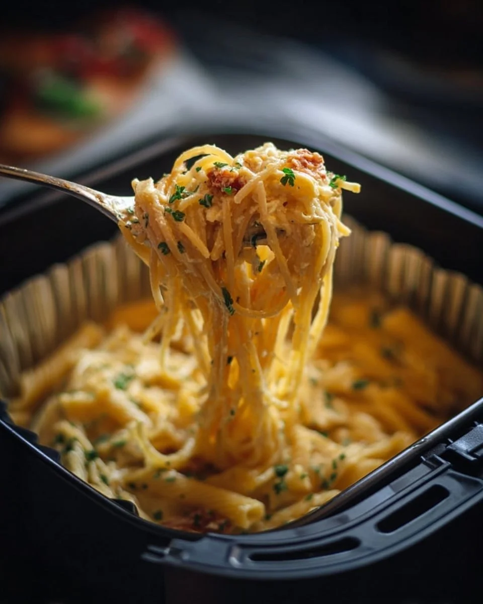 Gebratene Feta-Pasta