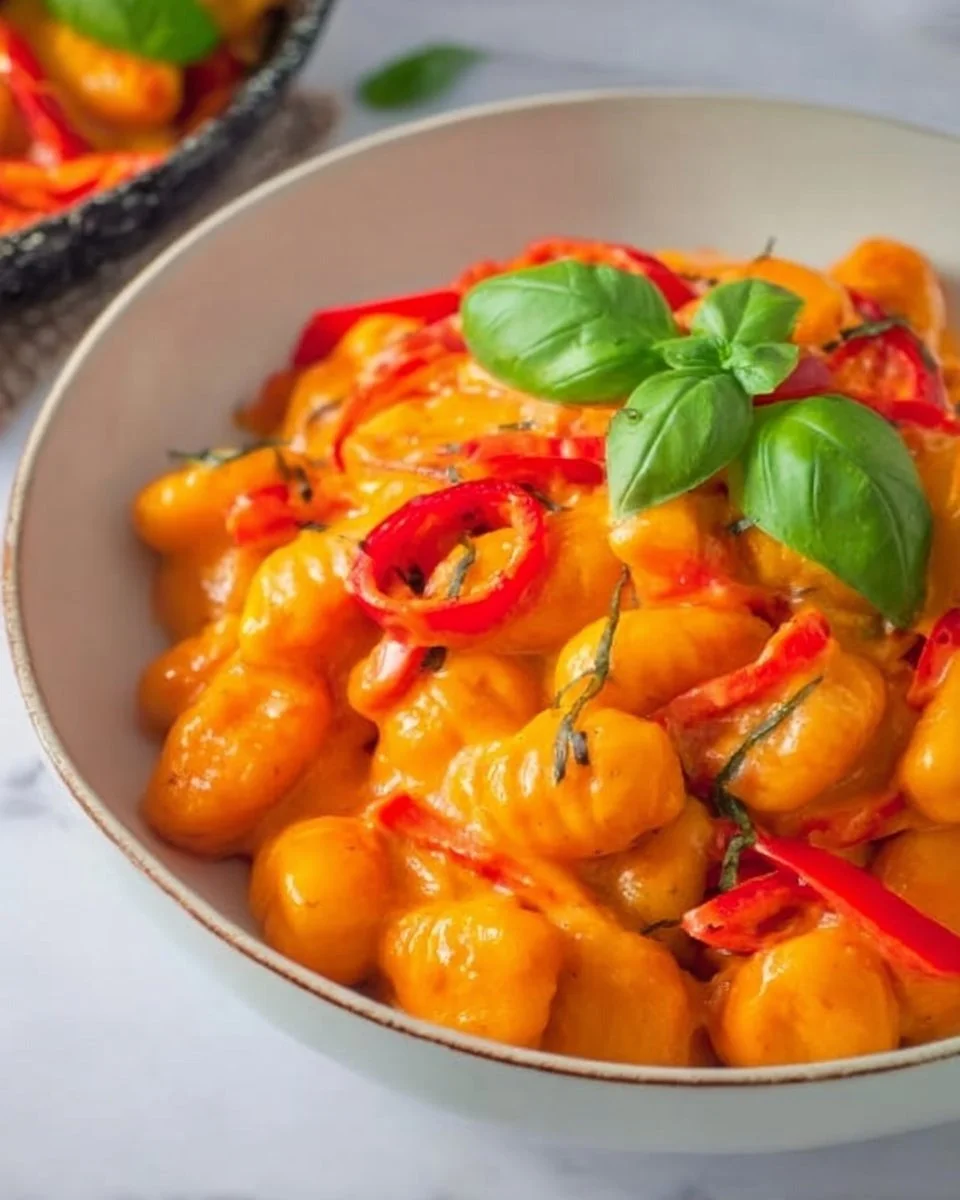 Gnocchi Paprika Pfanne
