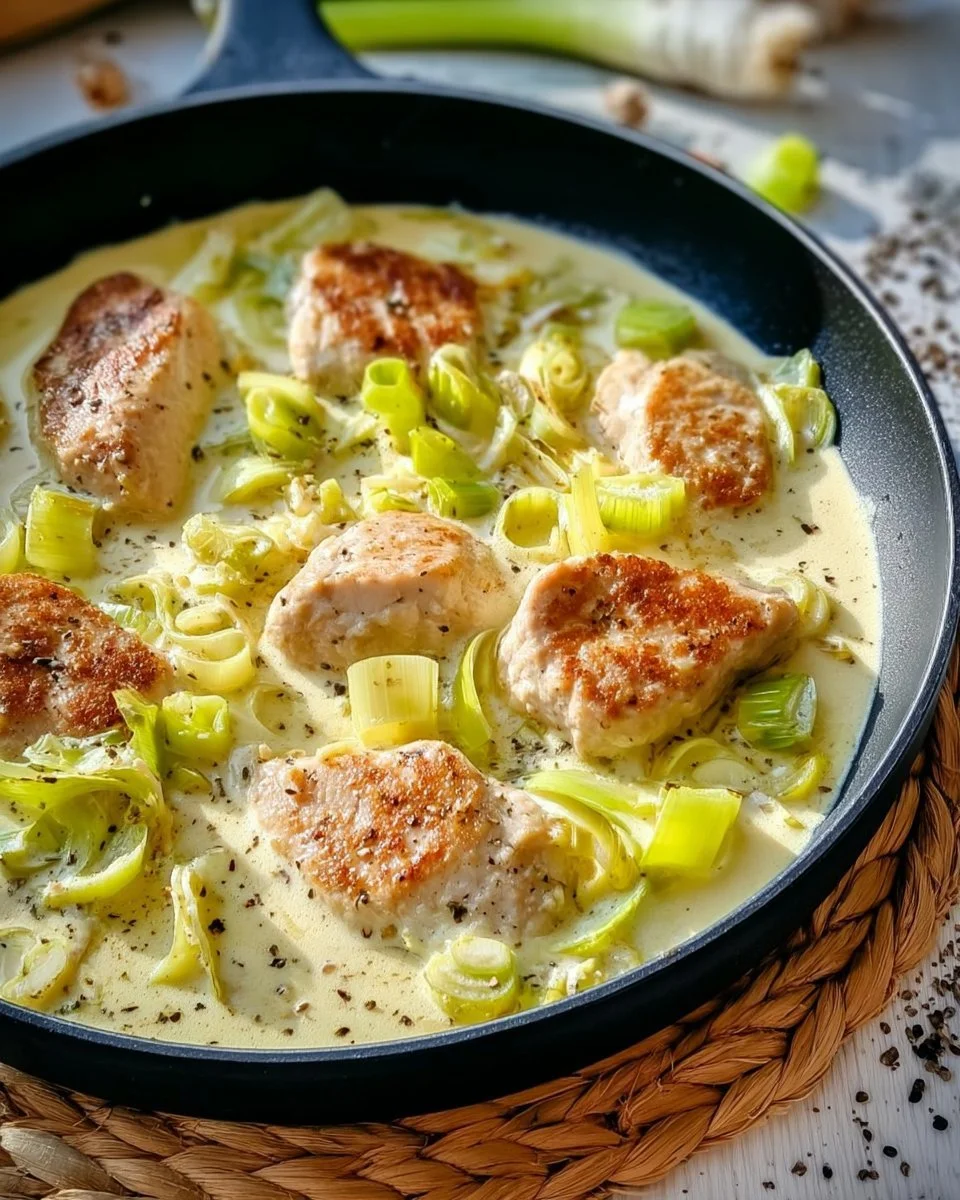 Leckeres Low Carb Hähnchen Gericht auf einem Teller mit frischen Zutaten
