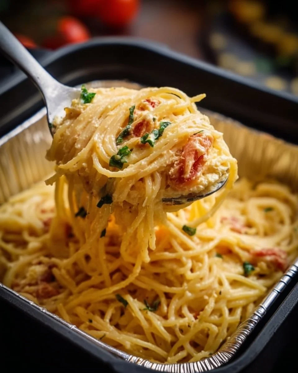 Überbackene Feta-Pasta